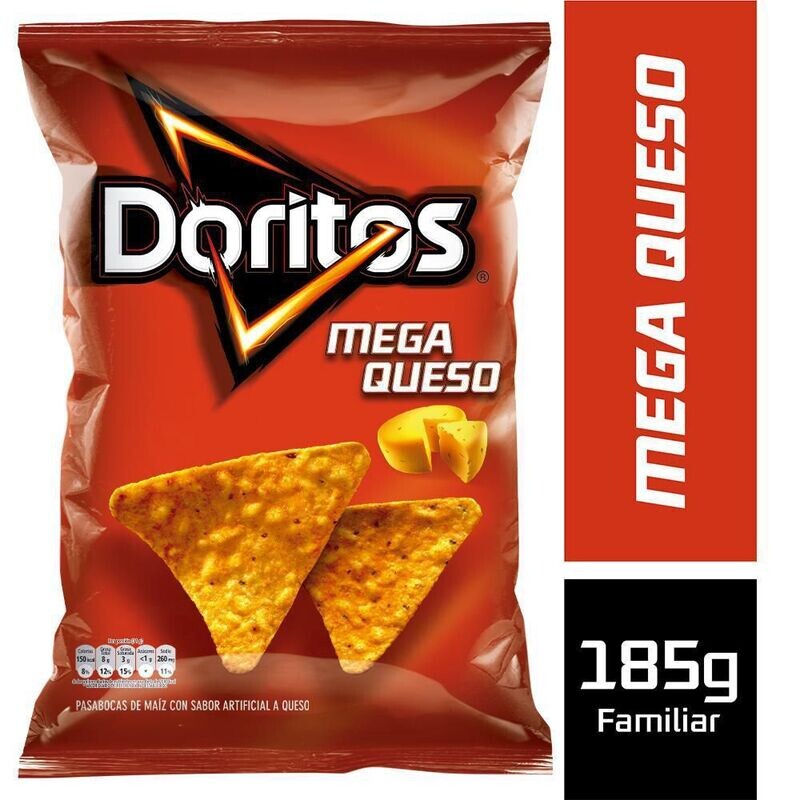 Doritos 185gr famili*12 unds