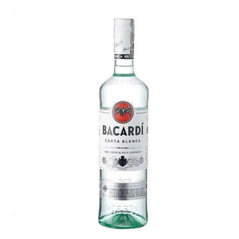 Bacardi blanco 750 cajx12 unds