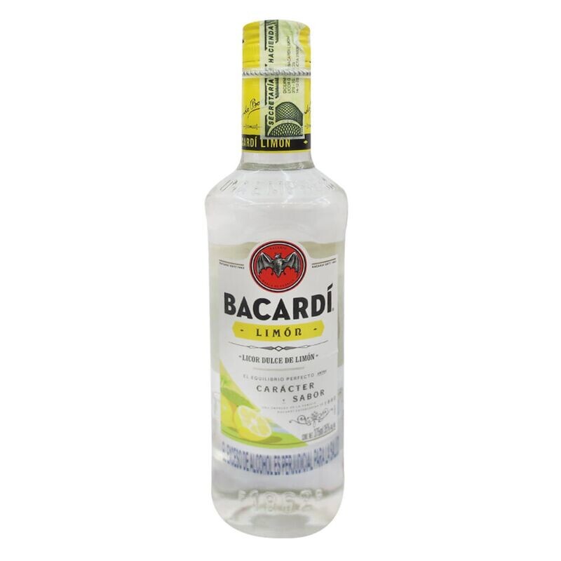 Bacardi limon 375 cajx12 unds