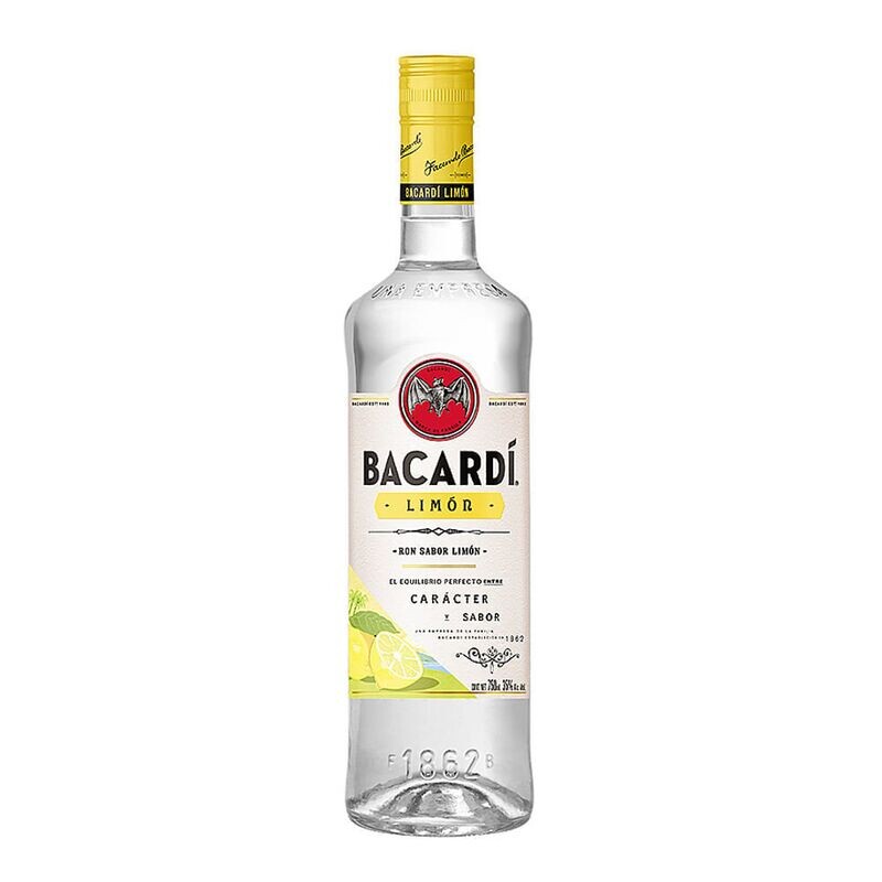 Bacardi limon 750 cajx12 unds