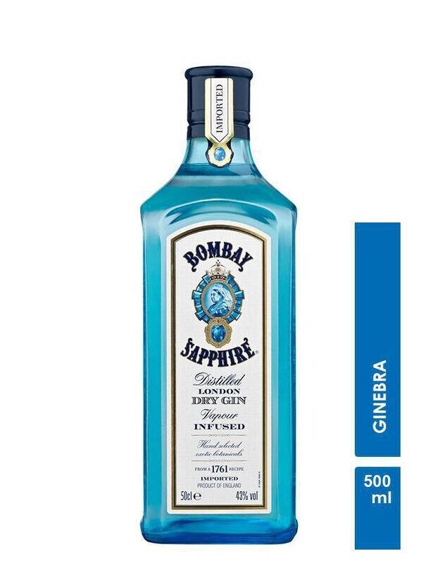 Gin bombai 500 mll caj*12 unds