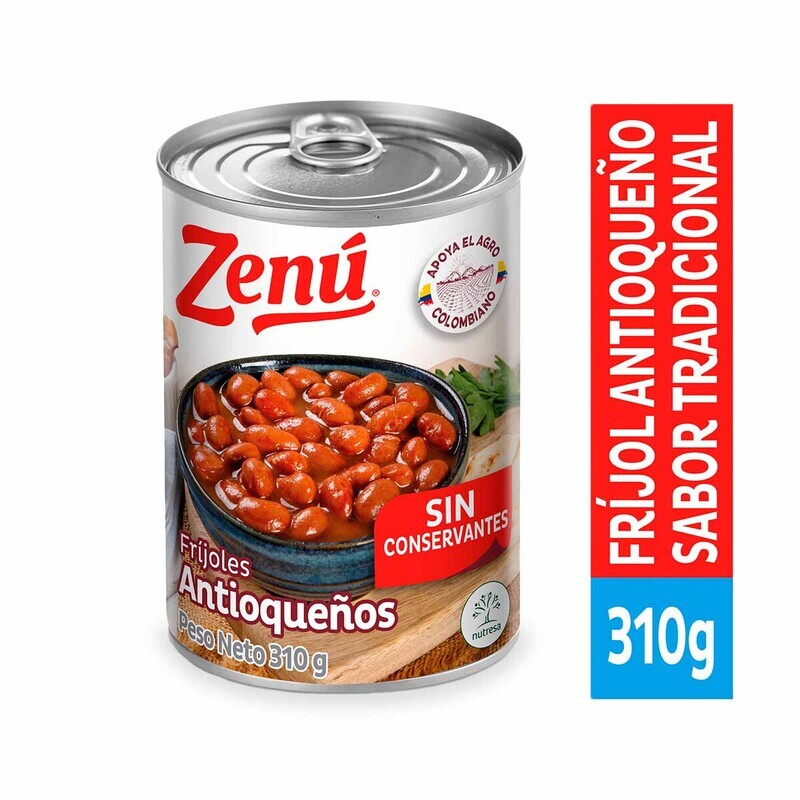 Frijol zenu 310gr