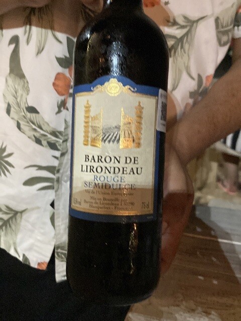 Vino baron de lirondeau*12 und