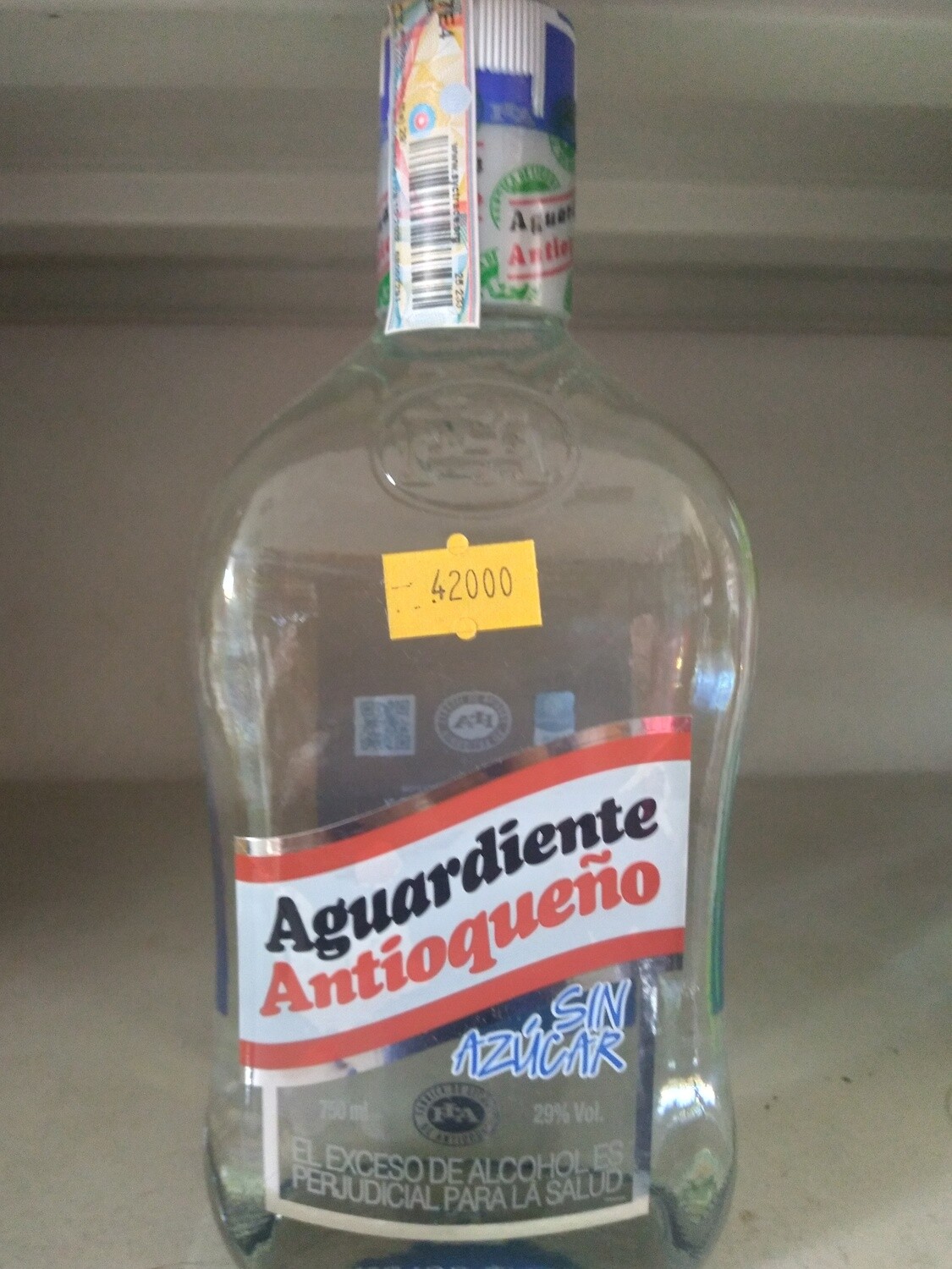 Aguardiente antioqueño sin azucar