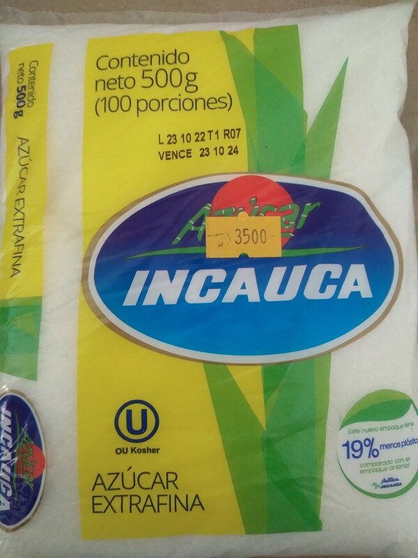 Azucar incauca 500gr