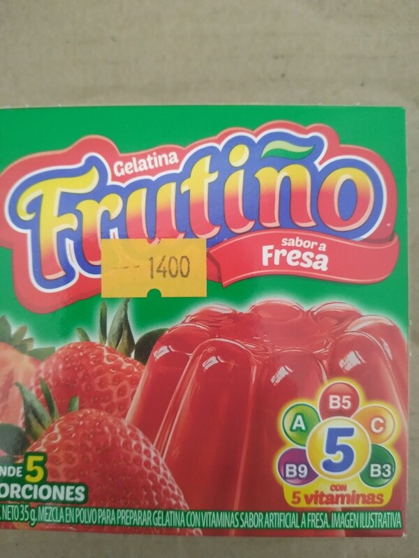 Gelatina frutiño