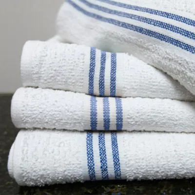 Three stripe pool towels fade-resistant larger size lesser price