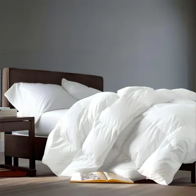 Lightweight Duvet Insert quilted box &amp; double-needle stitching, Machine washable