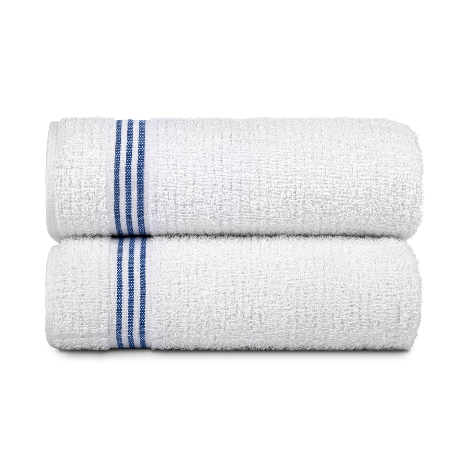 Three Stripe Pool Towel 30x60 Blue