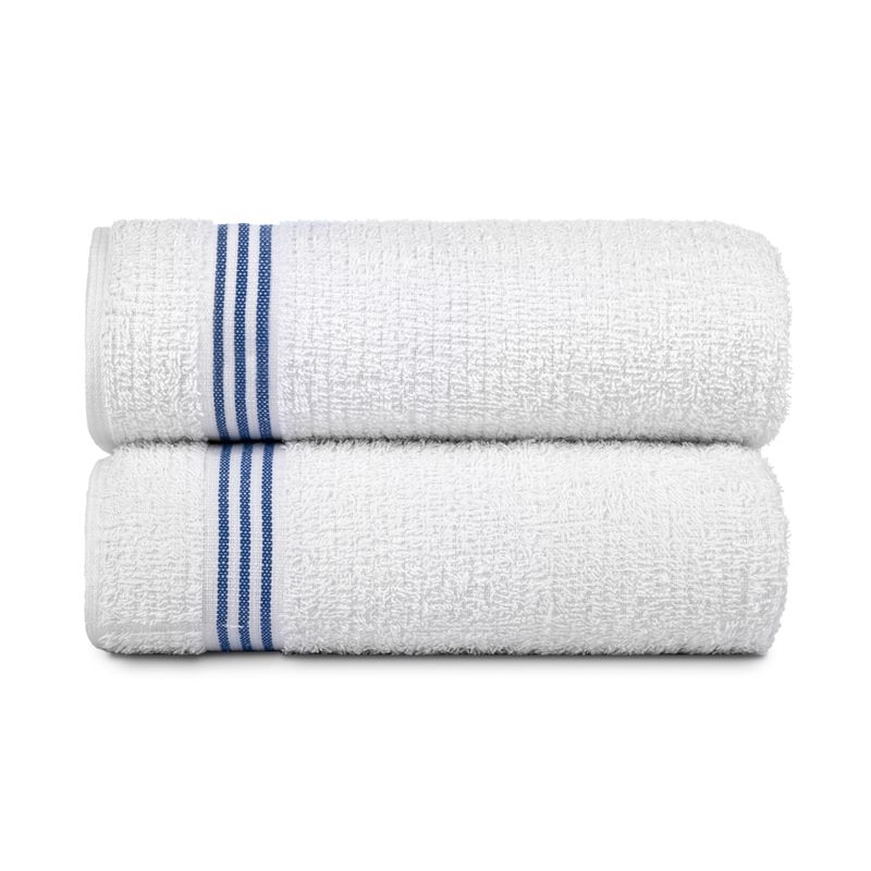 Three Stripe Pool Towel 30x60 Blue