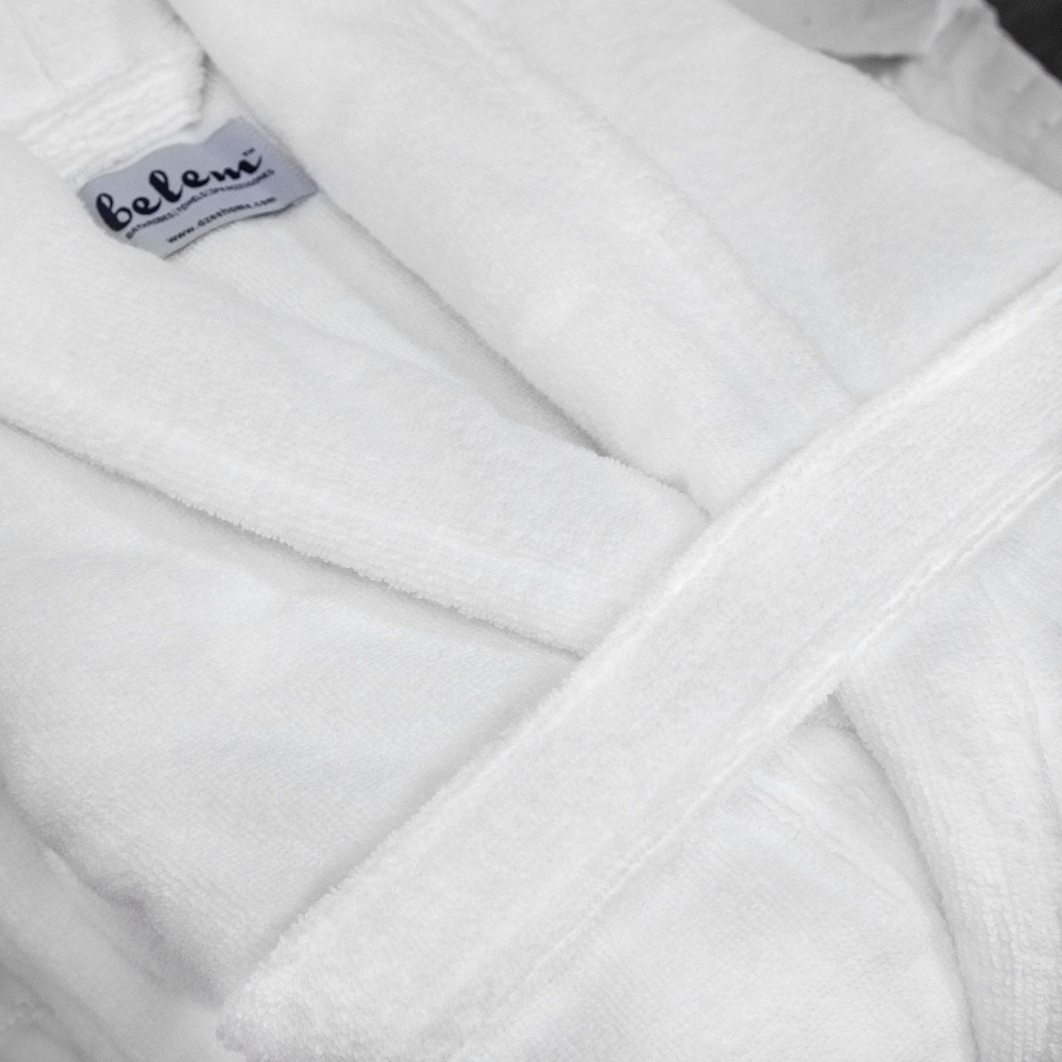 Zero Twist Full Terry Shawl Collar Bathrobe