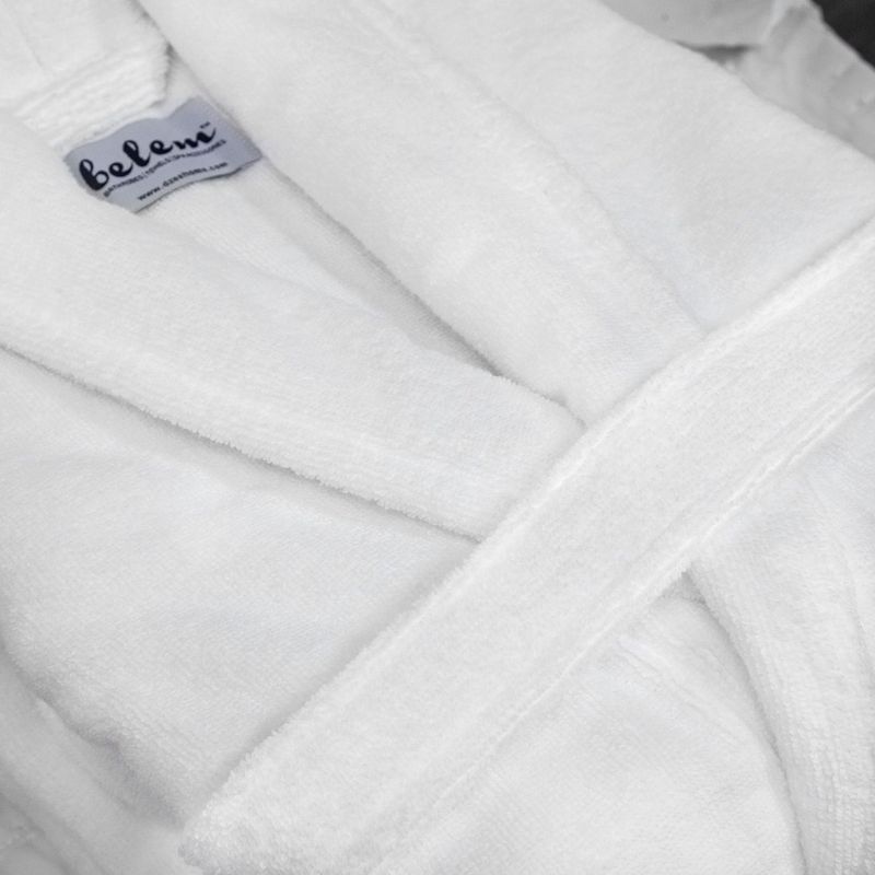 Zero Twist Full Terry Shawl Collar Bathrobe