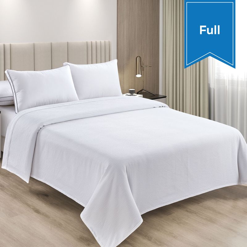 Crinkle Soft Seer Sucker Full 84 x 96