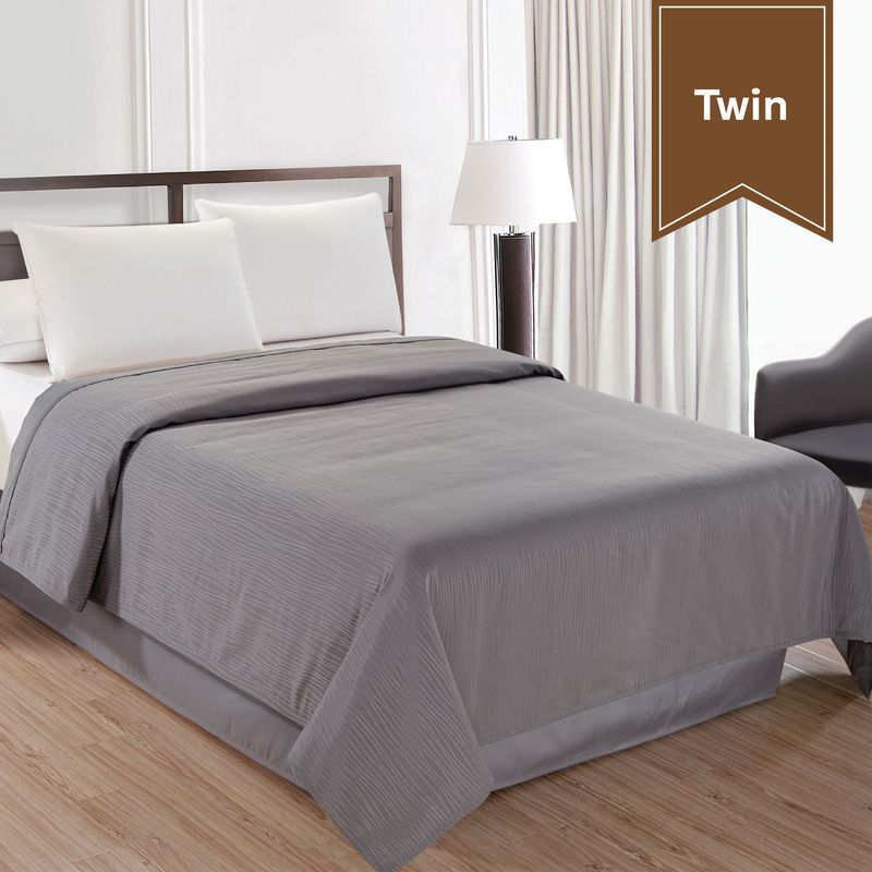Ryotei Top Sheet 84x96 Twin/Full Castle Rock Grey