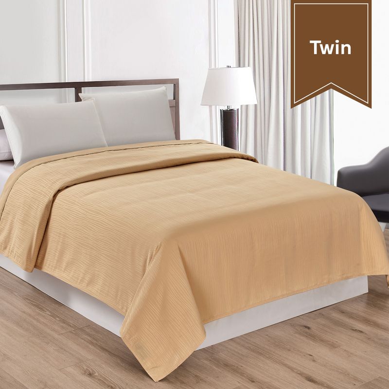 Ryotei Top Sheet 84x96 Twin/Full Water-Streams Gold Dust