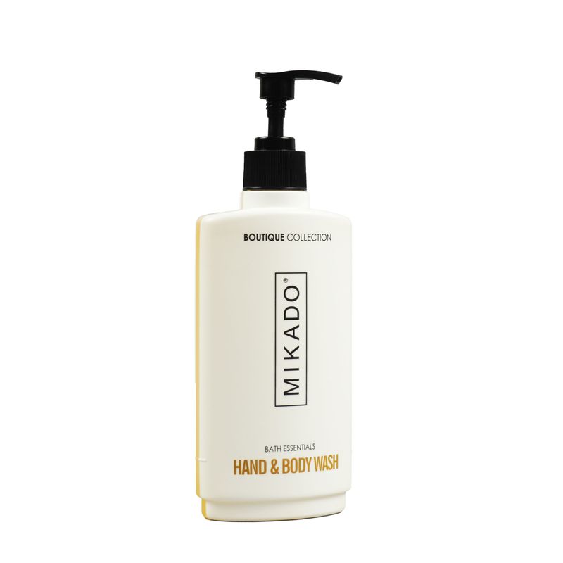 HAND &amp; BODY WASH 360ML White Refillable 20 Pcs / Case PUMP BOTTLE