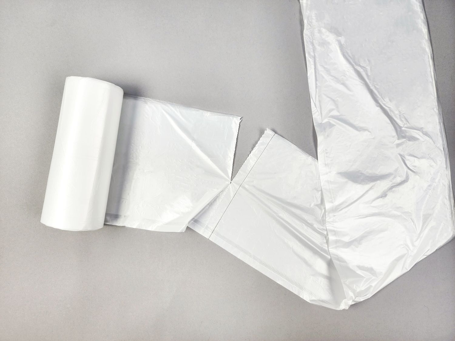 Heavy Duty Garbage Bag 33 x 39 33 Gal Clear 0.7 Mil