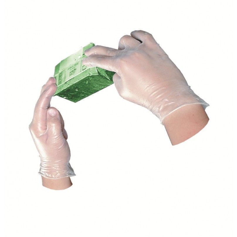 Vinyl Gloves Powder Free Large 10 x 100 1000/Case