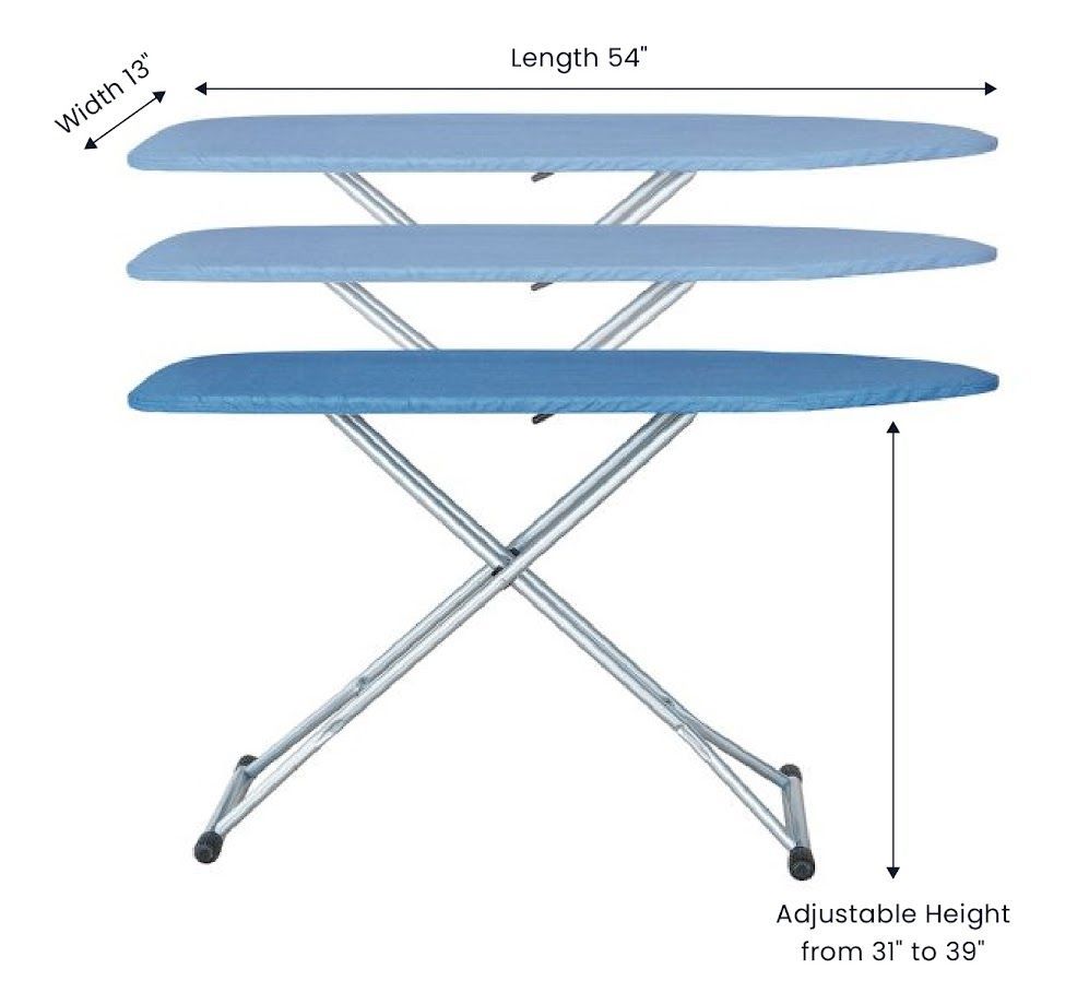 Metal Ironing Board with Metal Mesh