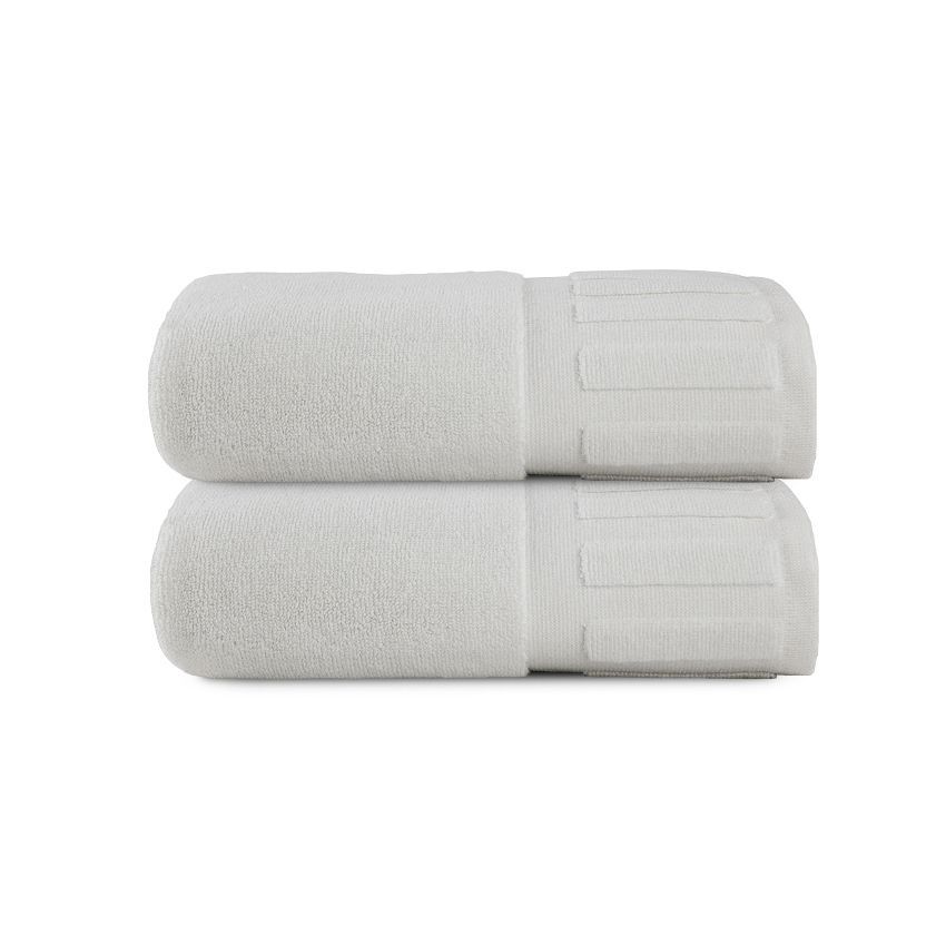 Belem 2 Pcs Bath Mat 22 x 34 | White