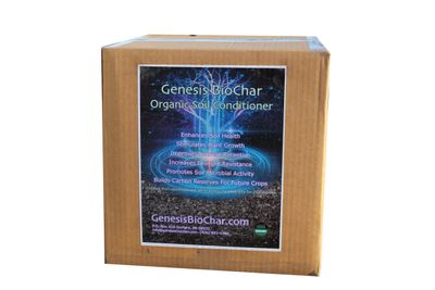 One Cubic Foot Box of Genesis Biochar