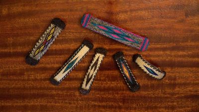 Hand-Hithed Horsehair Barrettes