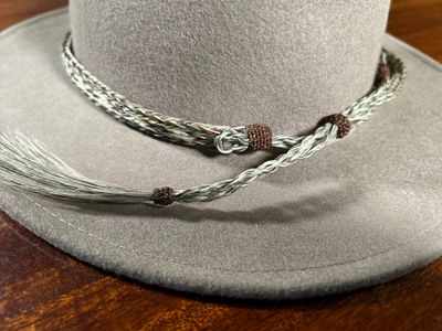 Horsehair Braided Hat Bands
