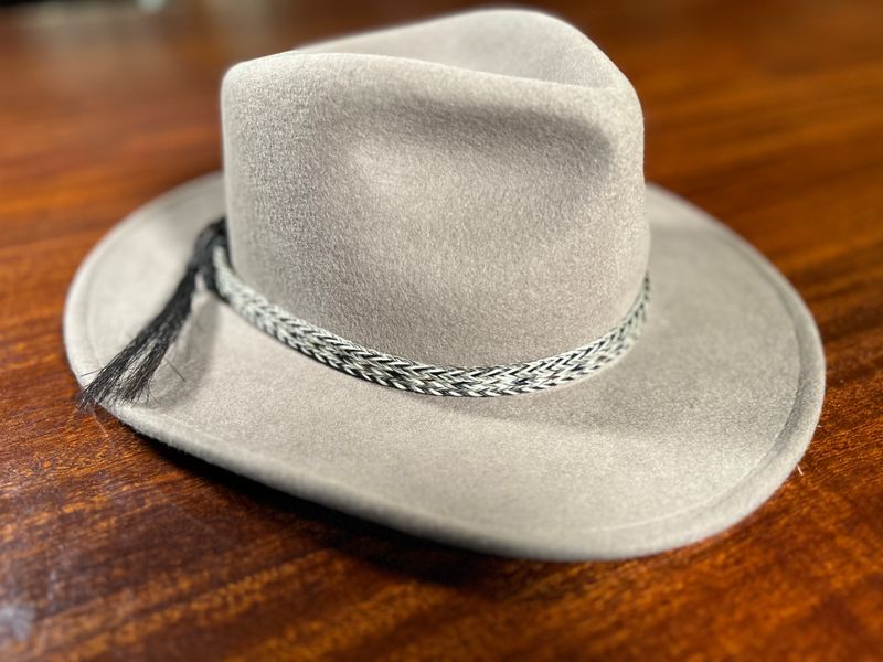 Horsehair Braided Hat Band_#126