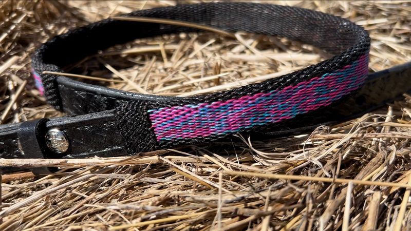 Montana Creations Hand-Hitched Horsehair Belt 302