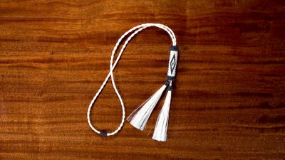 Hand-Hitched Horsehair Bolo Ties
