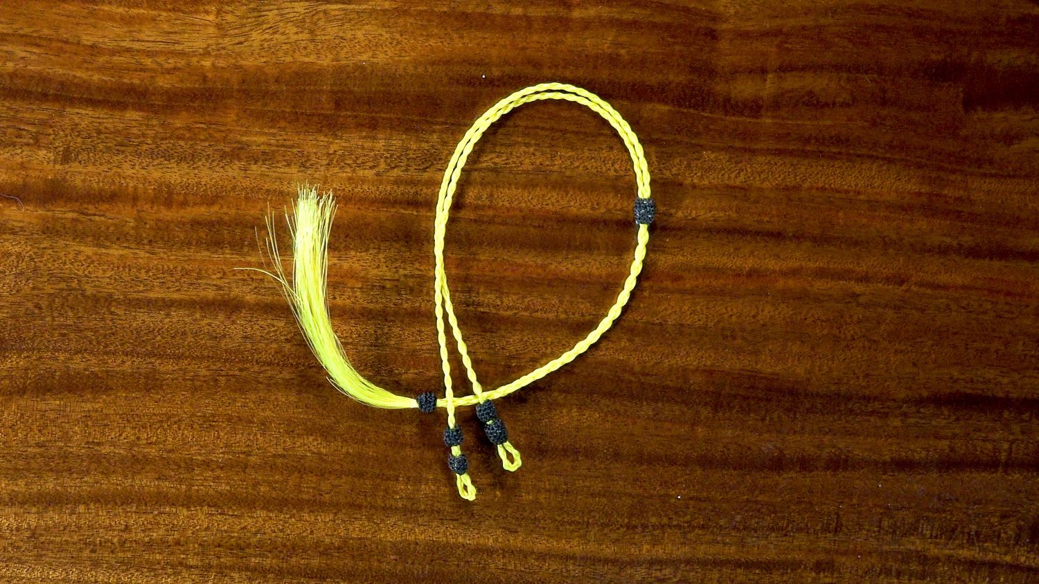 Hand-Hitched Horsehair Bolo Tie