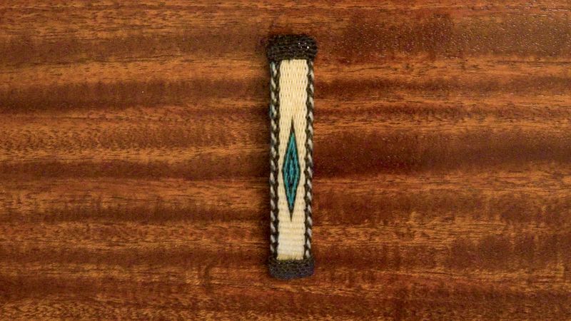 Hand-Hitched Horsehair Barrette