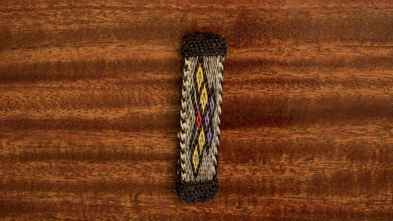 Hand-Hitched Horsehair Barrette