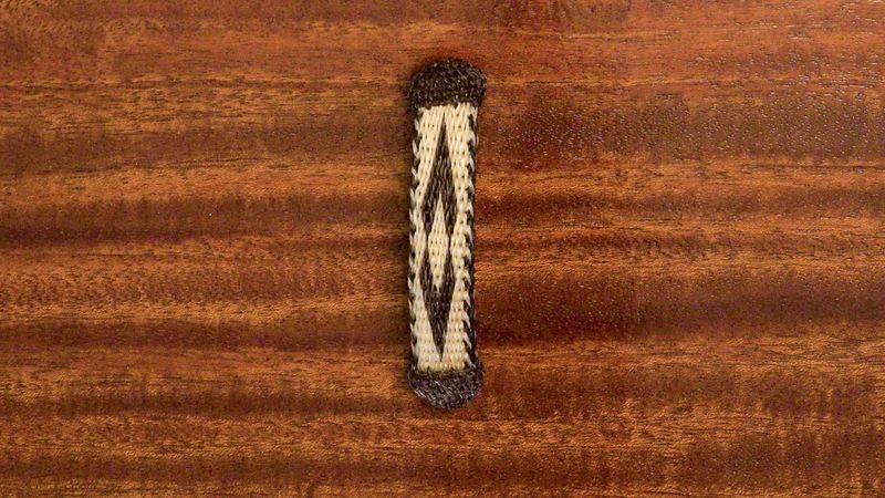 Hand-Hitched Horsehair Barrette