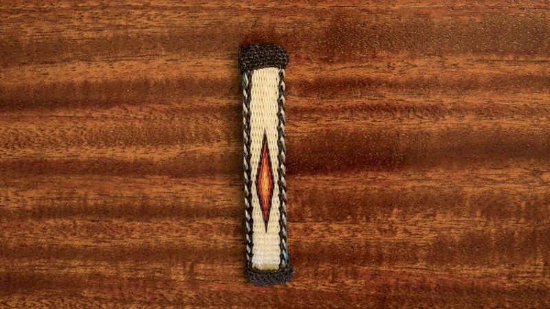 Hand-Hitched Horsehair Barrette