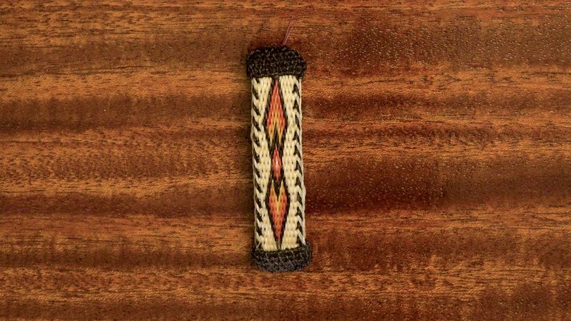 Hand-Hitched Horsehair Barrette