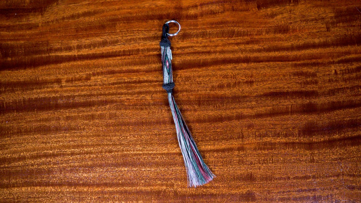 Hand-Hitched Horsehair Key Fobs 06
