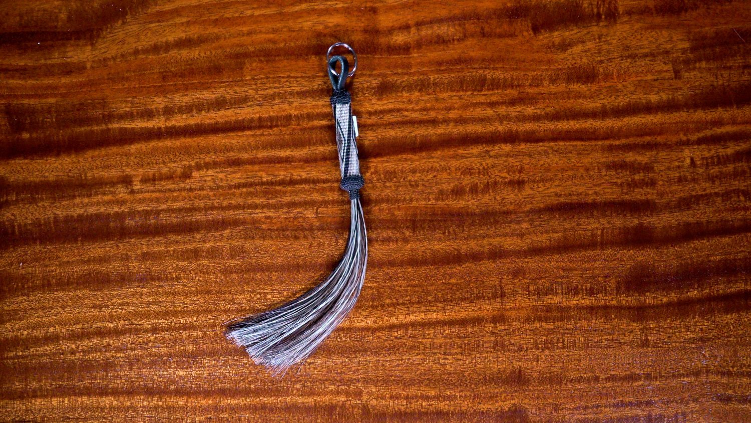 Hand-Hitched Horsehair Key Fobs 11