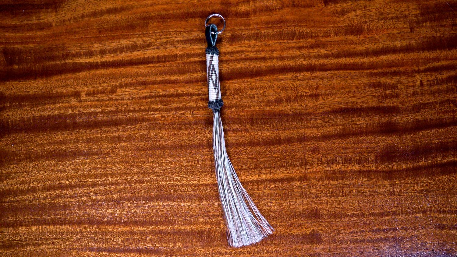 Hand-Hitched Horsehair Key Fobs 12
