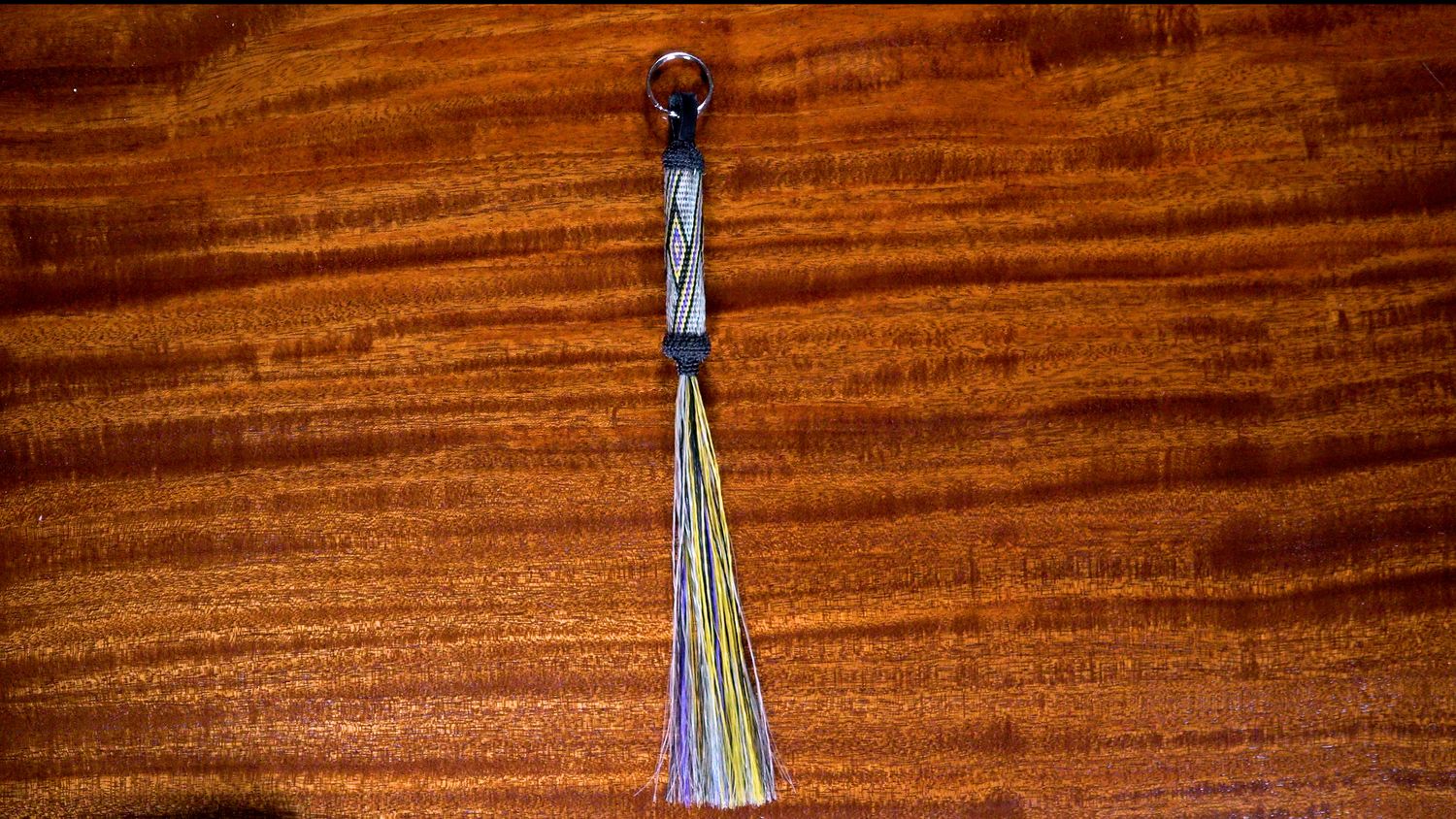 Hand-Hitched Horsehair Key Fobs 09