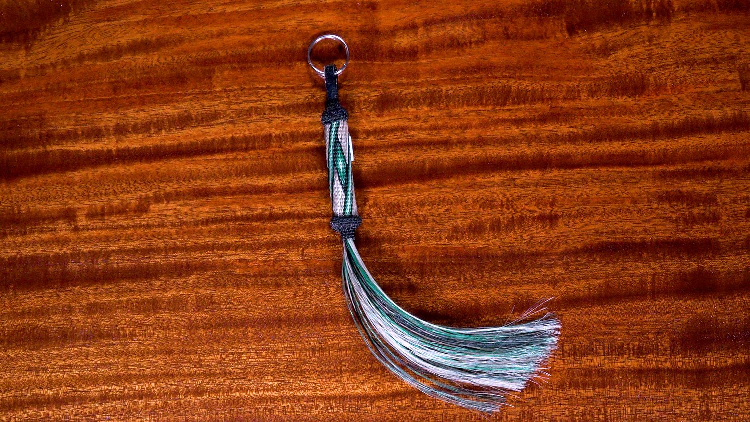 Hand-Hitched Horsehair Key Fobs 14