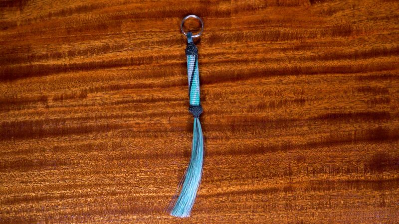 Hand-Hitched Horsehair Key Fobs 15