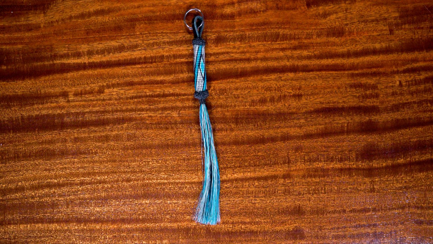 Hand-Hitched Horsehair Key Fobs 18