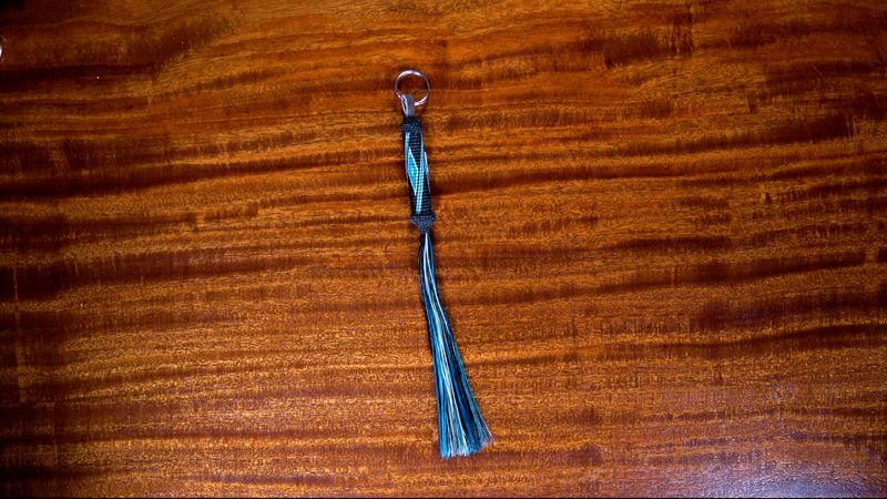 Hand-Hitched Horsehair Key Fobs 20