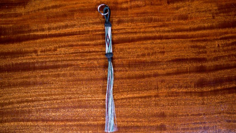 Hand-Hitched Horsehair Key Fobs 17