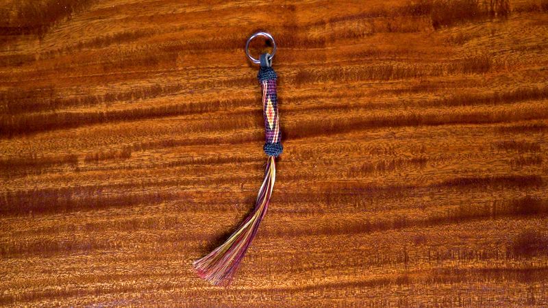 Hand-Hitched Horsehair Key Fobs 26