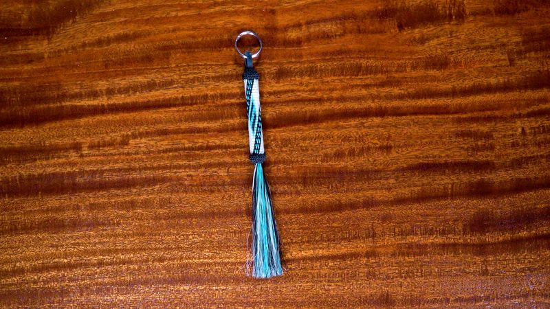Hand-Hitched Horsehair Key Fobs 23