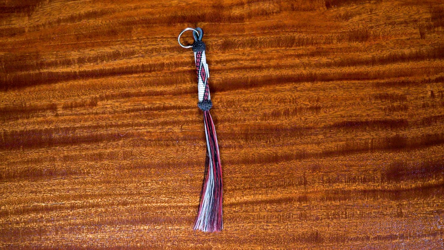 Hand-Hitched Horsehair Key Fobs 24