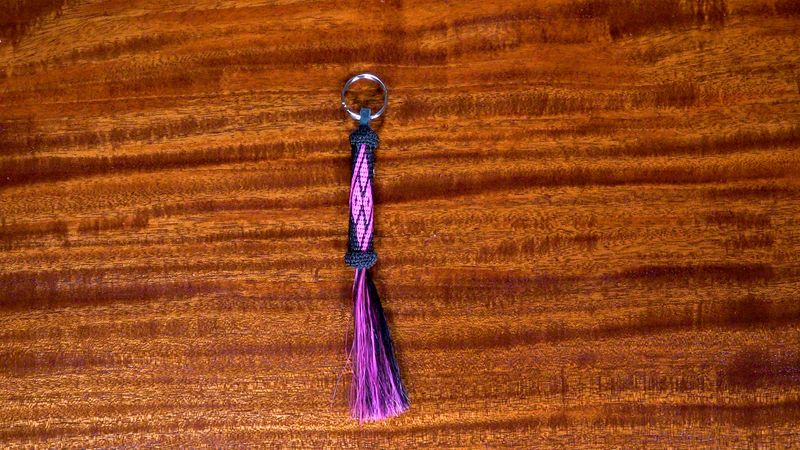Hand-Hitched Horsehair Key Fobs 35
