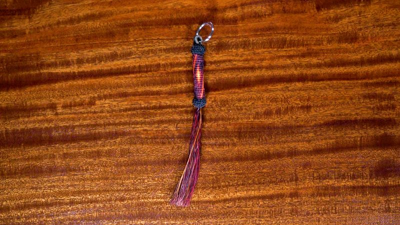 Hand-Hitched Horsehair Key Fobs 27